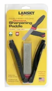 Lansky Diamond Sharpening Paddle Coarse/Fine Grit Red, Double Sided #FP-1260 B98