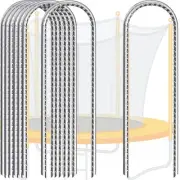 Trampoline Stakes Anchors High WindHeavy Duty U-Shaped Rebar Stakes 12in8 Pac...