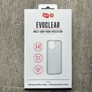 iPhone 13 Pro Max 12 Pro Max Case CLEAR EvoCLEAR Tech21 Multi-Drop Protection
