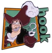 Classic Cartoon character - Hook from Peter Pan - AU Stock - Free AU Post