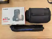 Canon EOS Rebel T6 DSLR Camera Kit EF-S 18-55mm Lenses, Vivitar Lenses UV Tripod