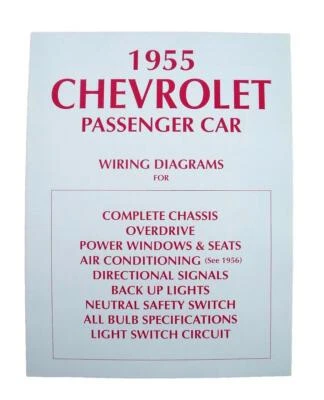 55 Chevy Wiring Diagram 1955 Chevrolet New