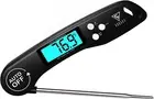 Instant Read Cooking Thermometer, Digital Food Thermometer, Backlight LCD Screen