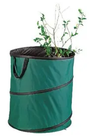 6072 Pop Up 60 Gallon Collapsible Yard & Lawn Refuse Bag Container - Pack of 6