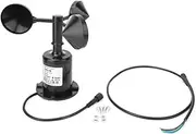 Baxnore Wind Speed Sensor, Plastic Wind Transmitter Wind Sensor, Wear Resist Digital Wind Speed Meter, Transmitter Anemometer for Measuring Wind Speed