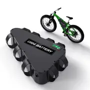 [EU Direct] UNITPACKPOWER U004-1 48V 28.8AH Ebike Triangle Battery 128km Max LG4800mAh Battery with 45A BMS Protection B