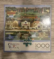 Charles Wysocki Yankee Wink Hollow 1000 pc Buffalo Jigsaw Puzzle New Sealed