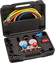 FJC 6850 R1234yf AC Manifold Gauge and Set
