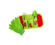 Bigjigs Toys Kids Gardening Set Belt - 4pc Garden Tools Set with Kids Gardening Gloves , Spade & Fork , Quality Outdoor Toys