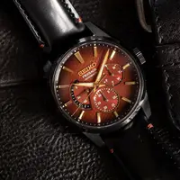 在飛比找PChome24h購物優惠-《SEIKO》精工 Presage 歌舞伎限量 SPB329