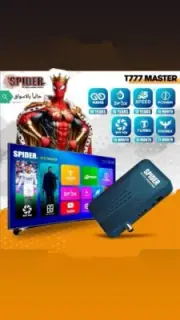 Receiver SPIDER T777Master 5G TV Box Forever 10 رسيفر سبايدر
