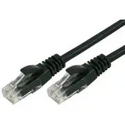 Comsol RJ45 Cat 6 Patch Cable 1m Black