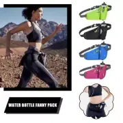 Running Belt Waist Pack with Water Bottles Holder Fitness Waterproof Bum Bags AU