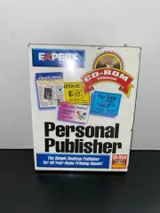 Expert Software Personal Publisher CD-ROM Windows Compatible