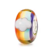 Trollbeads Together Apart Rainbow Cloud Glass Bead