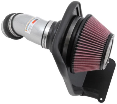 K&N 14-16 Kia Soul L4 2.0L Typhoon Cold Air Intake Aluminum Silver 69-5313TS (for: Kia)