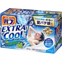 在飛比找PChome24h購物優惠-日本品牌【花王KAO】EXTRA COOL泡澡碇 12碇-激