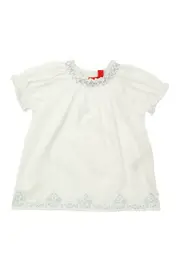 30s Jersey Basic Smocked S/S Tee--ESK-R2M177
