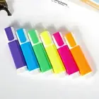 6PCS Kid School Highlighter Pen Animal Stationery Marker Pens Mini Writing
