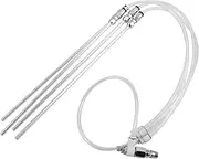 PENIKOKO Carbon Deposit Cleaning Cylinders Wheel Cars Car Cleaning Supplies Automotive Pneumatic Carbon Deposition Cleaning Equipment Portable Pump Automatic Wiper Blades Truck Silver Metal
