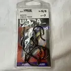 Mustad Demon Circle Hook 39950BL Size 6/0 Quantity 10 Ultra Point
