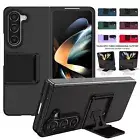 For Samsung Galaxy Z Fold 5 4 3 4G/5G Fold Stand Hard Shockproof Case Slim Cover