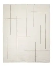 Solo Rugs Norwich Contemporary Solid Hand-Knotted Wool-Blend Area Rug