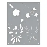 Spellbinders Stencil Set - Hello Blooms, STN-063