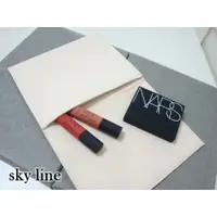 在飛比找蝦皮購物優惠-sky line/NARS 輕裸時尚化妝包 粉膚色 吸鐵扣 