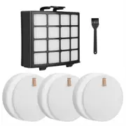 Replacement Filters for Shark Vertex DuoClean PowerFin Upright Vacuum AZ2000,AZ2000W,AZ2002,Part XF