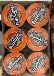 Samyang Spicy Instant Noodles In Bowl 65g X 6