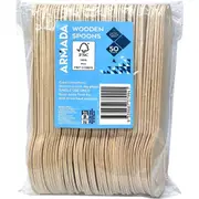 Armada Wooden Spoons 50 pack