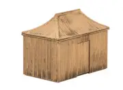 Peco Pagoda Building Iron Type Hut OO Gauge Model Railway SS35