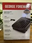 George Foreman 2 Serving Classic Plate Electric Grill Panini Press Space Saving