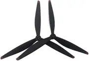 Upgraded Triblade Propellers Drone Quadcopter UAV Release Carbon Fiber Propellers (1 Pair) for Poseidon -480 Drone (Triblade propeller upgrade)