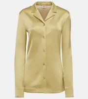 [Toteme] Toteme Satin shirt AU 4 green