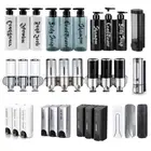 1/2/3 Soap Dispenser Wall Mounted Liquid Bathroom Hand Soap Shower Gel Shampoo