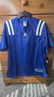 Indianapolis Colts Pro Line NFL Women's Team Jersey Blank New NWT Size L