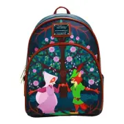 Loungefly NWT Disney Robin Hood Floral Mini Backpack