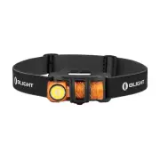 Olight Perun 2 Mini Orange LED Rechargeable Headlamp, 1100 Lumens, Cool White