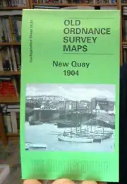 MAP OF New Quay 1904 Cardiganshire Sheet 24.01 by Alan Leather NEW 9781841518671