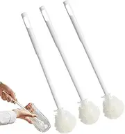 Bottle Brush Set - Bottle Cleaning Kit | 3-Piece Folding 3-Piece Reamer with Long Handle | Household Cleaning Tool For Baby Feeding Breast Pump Parts Humidifier, Foldable