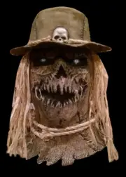 Colonel Husker Scary Scarecrow Halloween Mask