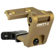 Unity Tactical FAST FTC PA Magnifier Mount, Anodized, FDE, FST-PAF