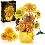 1009PCS Sunflower Building Blocks Set