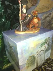 Hap Henriksen DRAGON MASTER,LAND OF LEGEND Wizard,Dragon Sculpture Ltd.Ed.,w/COA