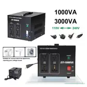 240V-110V 110V-240V 3KW 1KW Peak Voltage Converter Step Up & Down Transformer