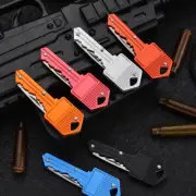 Key Shape Knife Outdoor Fishing Camping Pocket Folding Blade Multifunctional