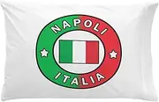 CafePress Napoli Italia Pillow Case Standard Size Pillowcase, Lumbar Cover Microfiber