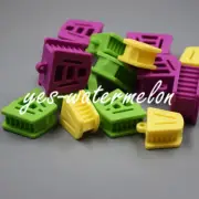 10x Dental Bite Block Retractor Opener Mouth Prop Cushion Tongue Piercing Guard